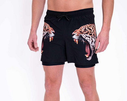Swim Shorts Leo Design